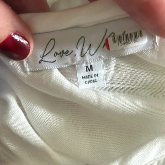 LOVE, WHIT BY WHITNEY PORT WRAP DRESS, NWT - Picture 9 of 10